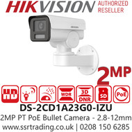 Hikvision 2MP Varifocal Lens PoE Camera - DS-2CD1A23G0-IZU