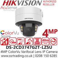 Hikvision 4MP ColorVu Dome PoE Camera - DS-2CD3747G2T-LZSU