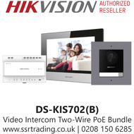 Hikvision Video Intercom Two-Wire PoE Bundle - DS-KIS702(B)