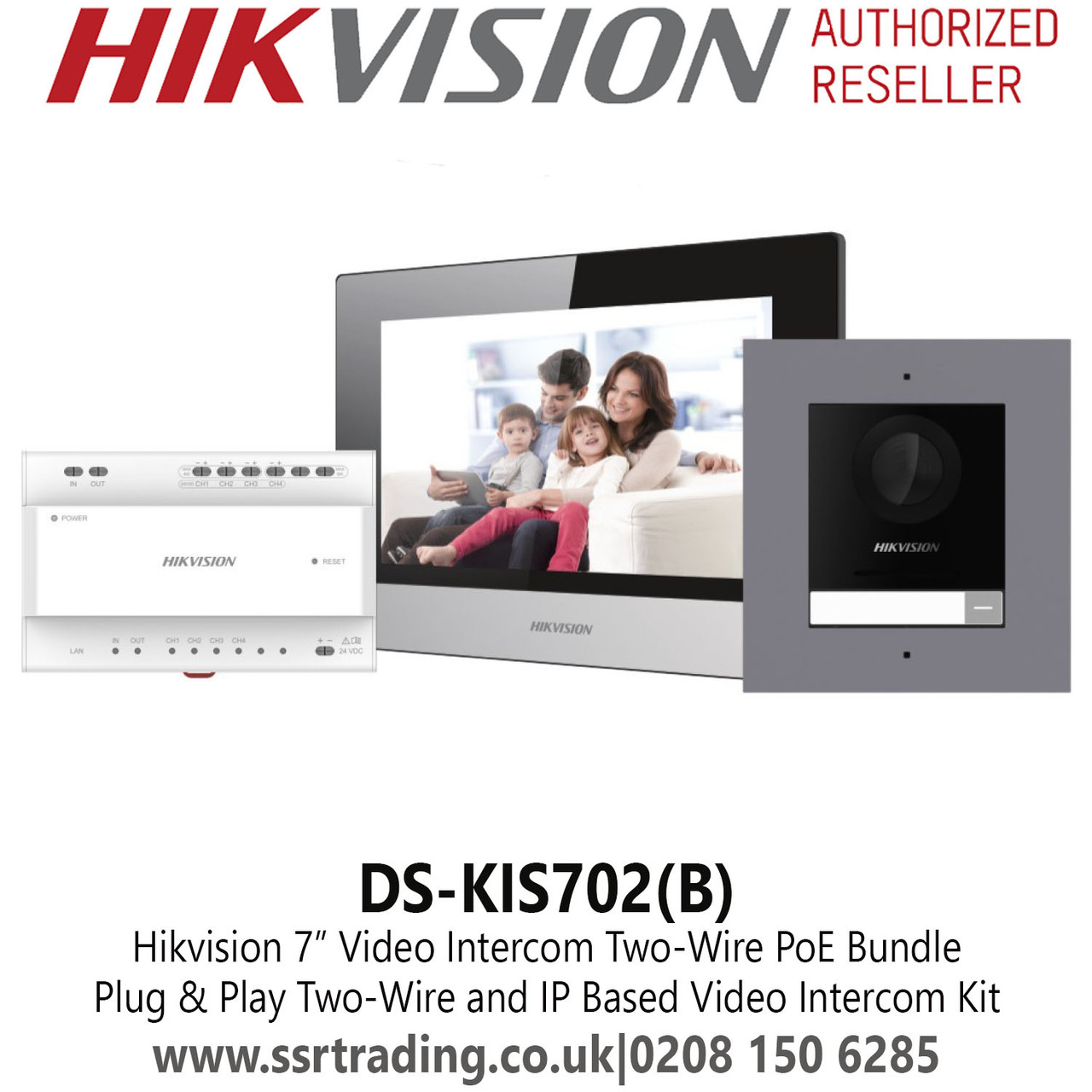 Hikvision 2 best sale wire intercom