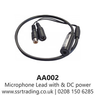 Microphone Lead With & DC power - AA002