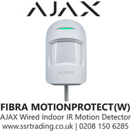 AJAX Wired Indoor IR Motion Detector - Fibra MotionProtect (W)
