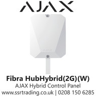 AJAX Hybrid Security System Control Panel - Fibra HubHybrid(2G) (W)