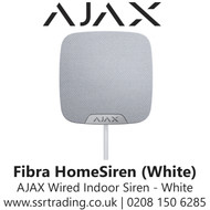 AJAX Wired indoor Siren Color In White - FIBRA HOMESIREN (WHITE)