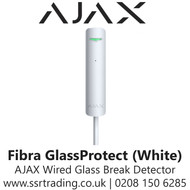 AJAX Wired Glass Break Detector - Fibra GlassProtect (White) 