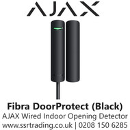 AJAX Wired Indoor Opening Detector - Fibra DoorProtect Black 