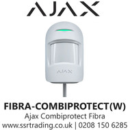 AJAX Fibra CombiProtect (White) Wired Indoor Motion and Glass Break Detector 