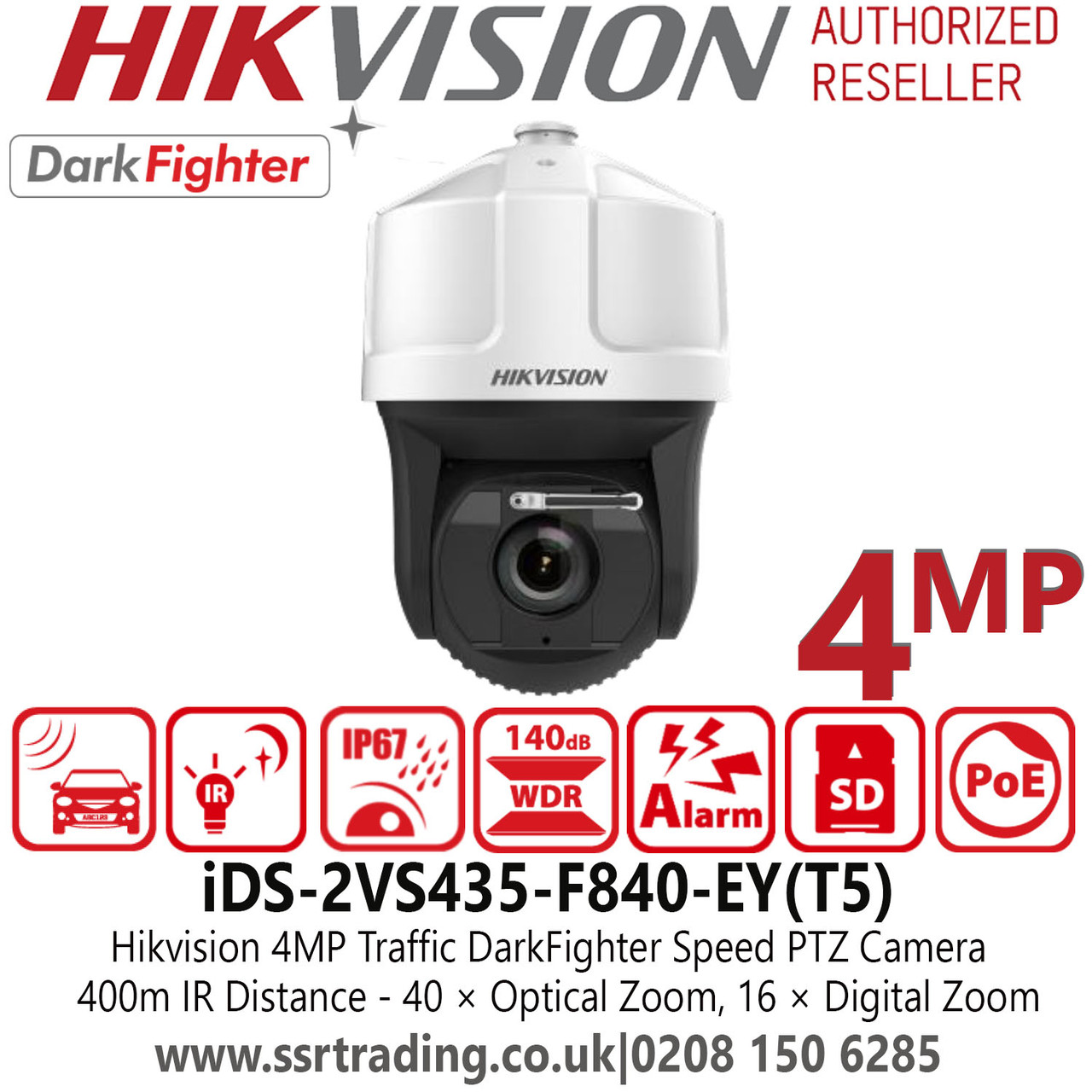 DS-2AE5232T-A3 - Telecamera Speed Dome Hikvision 2MP Turbo Da esterno