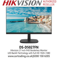 Hikvision DS-D5027FN FHD 1080p  Borderless 27 Inch Monitor 