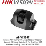 Hikvision  AE-VC136T 720P 1/2.9”CMOS Low Light Color Camera 