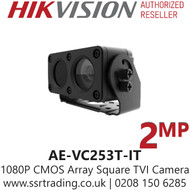 Hikvision 1080P CMOS Infrared Array Square TVI Camera - AE-VC253T-IT