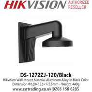 Hikvision Wall Mount In Black Color - DS-1272ZJ-120/Black 