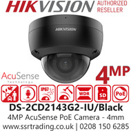 Hikvision 4MP AcuSense PoE Camera - DS-2CD2143G2-IU/B (4mm) 