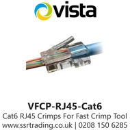 Cat6 RJ45 - Crimps for use with FAST crimp tool - VFCP-RJ45Cat6