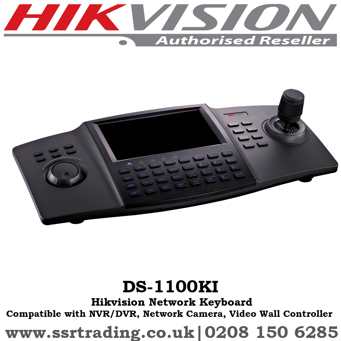 Hikvision Network Keyboard Compatible With NVR DVR DVS Matrix Network hikvision-network-keyboard-compatible-with-nvr-dvr-dvs-matrix-network