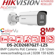 Hikvision 4K PoE Camera - DS-2CD2687G2T-LZS(2.8-12mm)