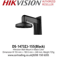 DS-1473ZJ-155(Black) Hikvision Wall Mount in Black Color 