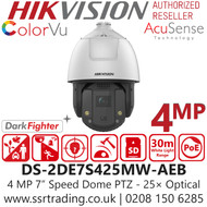Hikvision PoE Camera - DS-2DE7S425MW-AEB(F1)(S5)