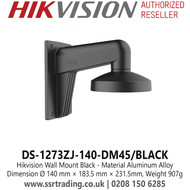 Hikvision Wall Mount Black DS-1273ZJ-140-DM45/Black