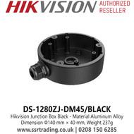 Hikvision Junction Box Black DS-1280ZJ-DM45/Black 