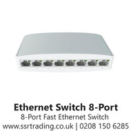 Ethernet Switch 8 Port, Standard 8-Port Fast Ethernet Switch 