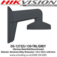 Hikvision Metal Wall Mount Bracket - (DS-1273ZJ-130-TRL/Grey)