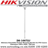 Hikvision Extendable Pendant Mounting Bracket for PTZ Camera - DS-1667ZJ 