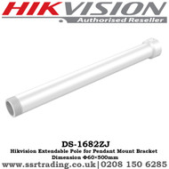 Hikvision Extendable Pole for Pendant Mount Bracket - DS-1682ZJ