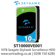 10TB Seagate SkyHawk AI Surveillance Hard Disk Drive - ST10000VE001