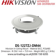 Hikvision In Ceiling Mount - DS-1227ZJ-DM44 