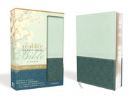 NIV Real-Life Devotional Bible for Women Compact Leathersoft Teal