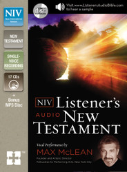 NIV Listener's Audio Bible New Testament Audio CD