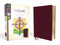 NRSV Thinline Bible Large Print Bonded Leather Burgundy Comfort