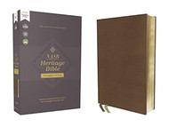 NASB Heritage Bible Passaggio Setting Leathersoft Brown 1995