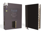 NASB Classic Reference Bible Leathersoft Black Red Letter 1995