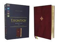 Thompson Chain-Reference Bible Handy Size Burgundy Red