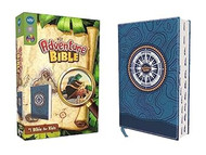 NIV Adventure Bible Leathersoft Blue Full Color Thumb Indexed Tabs