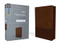 Thinline NIV Slim Bible Large Print Leathersoft Brown