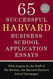 65 Successful Harvard Business School Application Essays Second