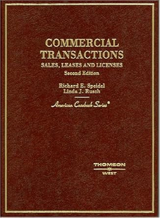 Commercial Transactions