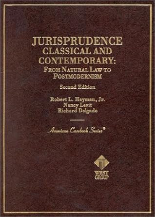 Jurisprudence Classical and Contemporary