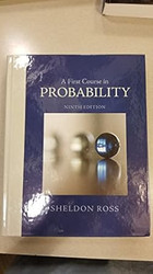 First Course in Probability A