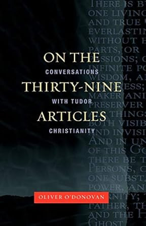 On the Thirty-nine Articles