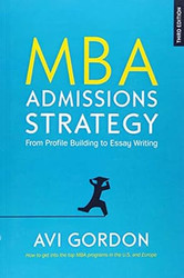 Mba Admissions Strategy