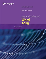 New Perspectives MicrosoftOffice 365 & Word 2019 Comprehensive