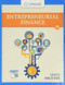 Entrepreneurial Finance