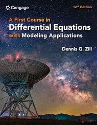 A First Course in Differential Equations with Modeling