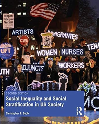Social Inequality and Social Stratification in US Society