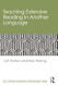 Teaching Extensive Reading in Another Language