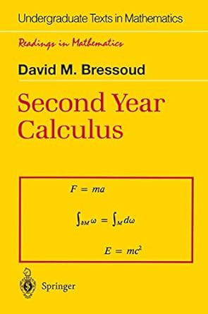 Second Year Calculus